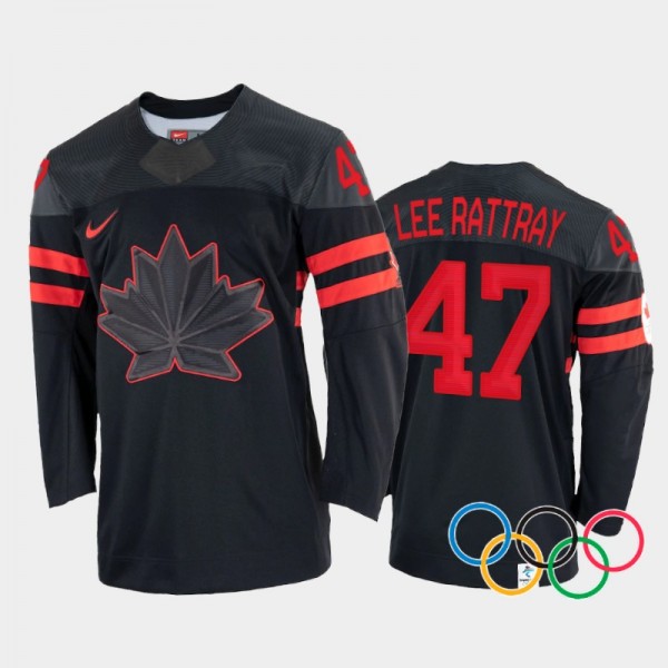 Jamie Lee Rattray Canada Women's Hockey Black Jers...