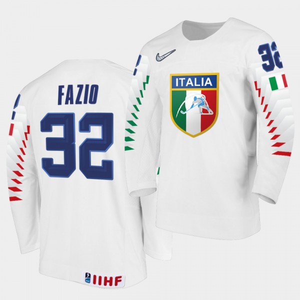 Justin Fazio Italy Team 2021 IIHF World Championsh...