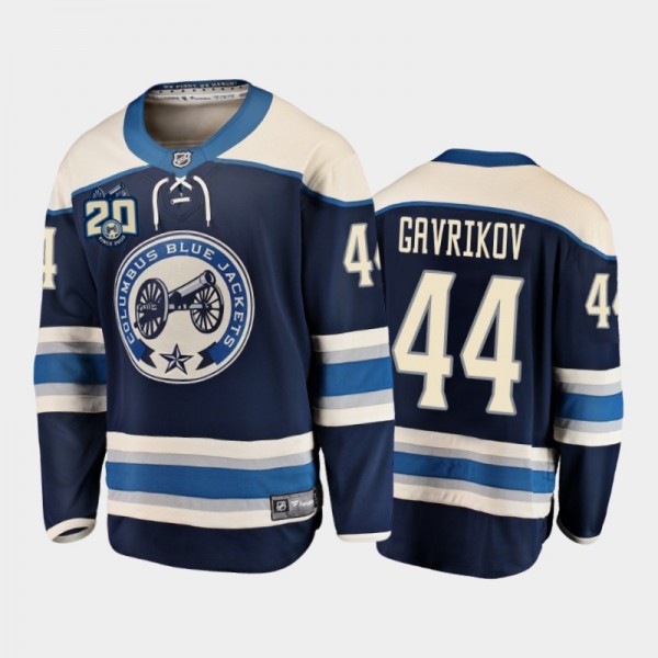 Men's Columbus Blue Jackets Vladislav Gavrikov #44...