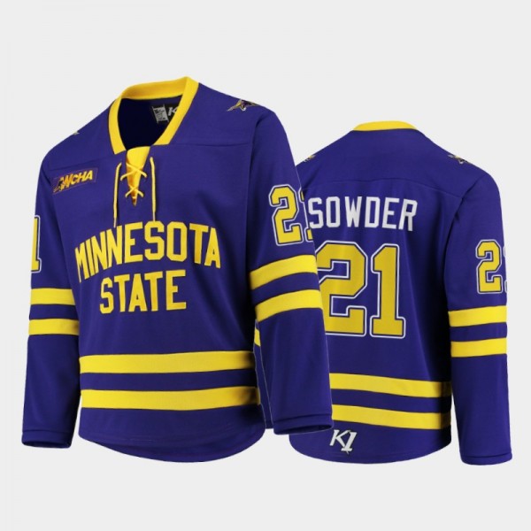 Minnesota State Mavericks Lucas Sowder #21 College...